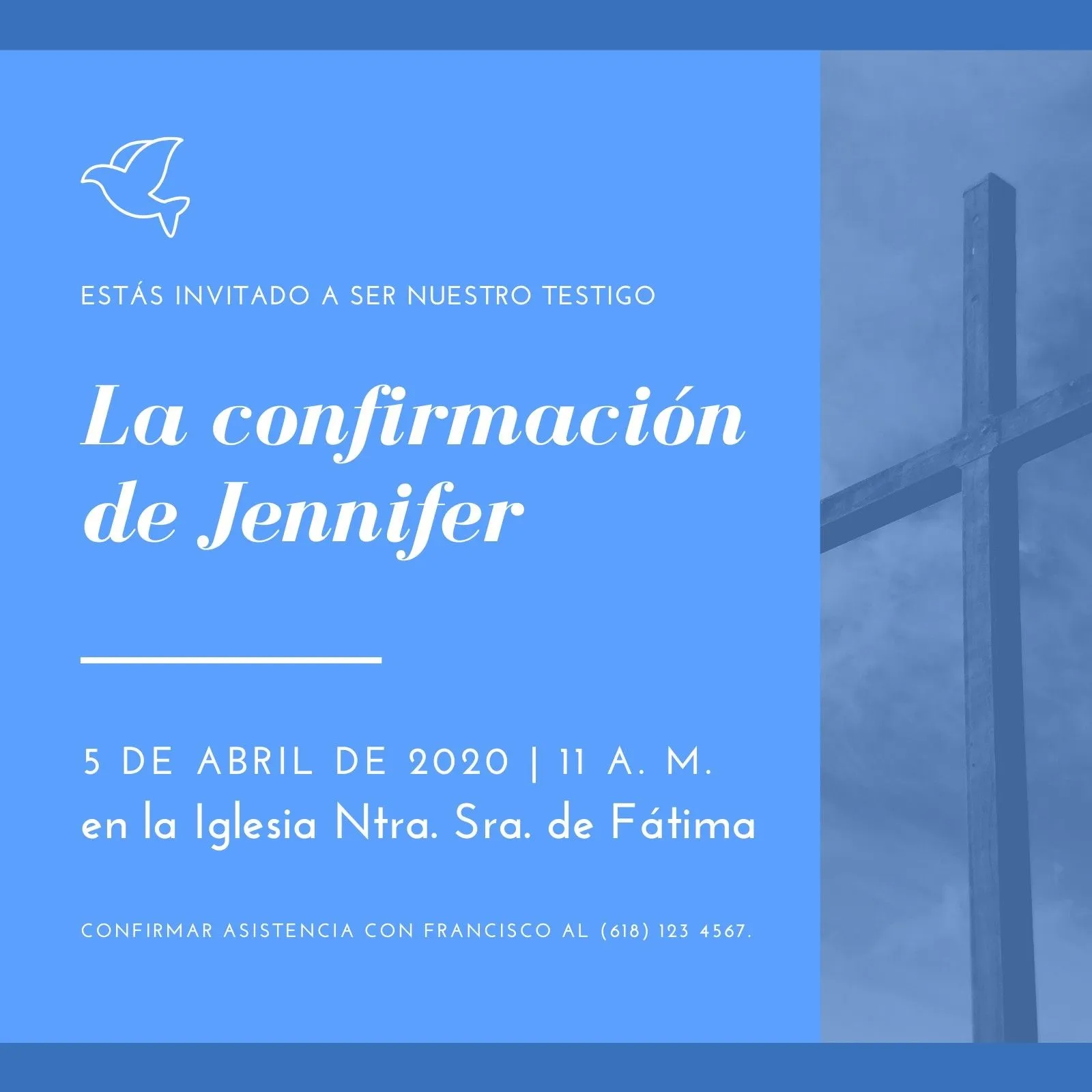 Plantillas de invitaciones para iglesias gratis | Canva