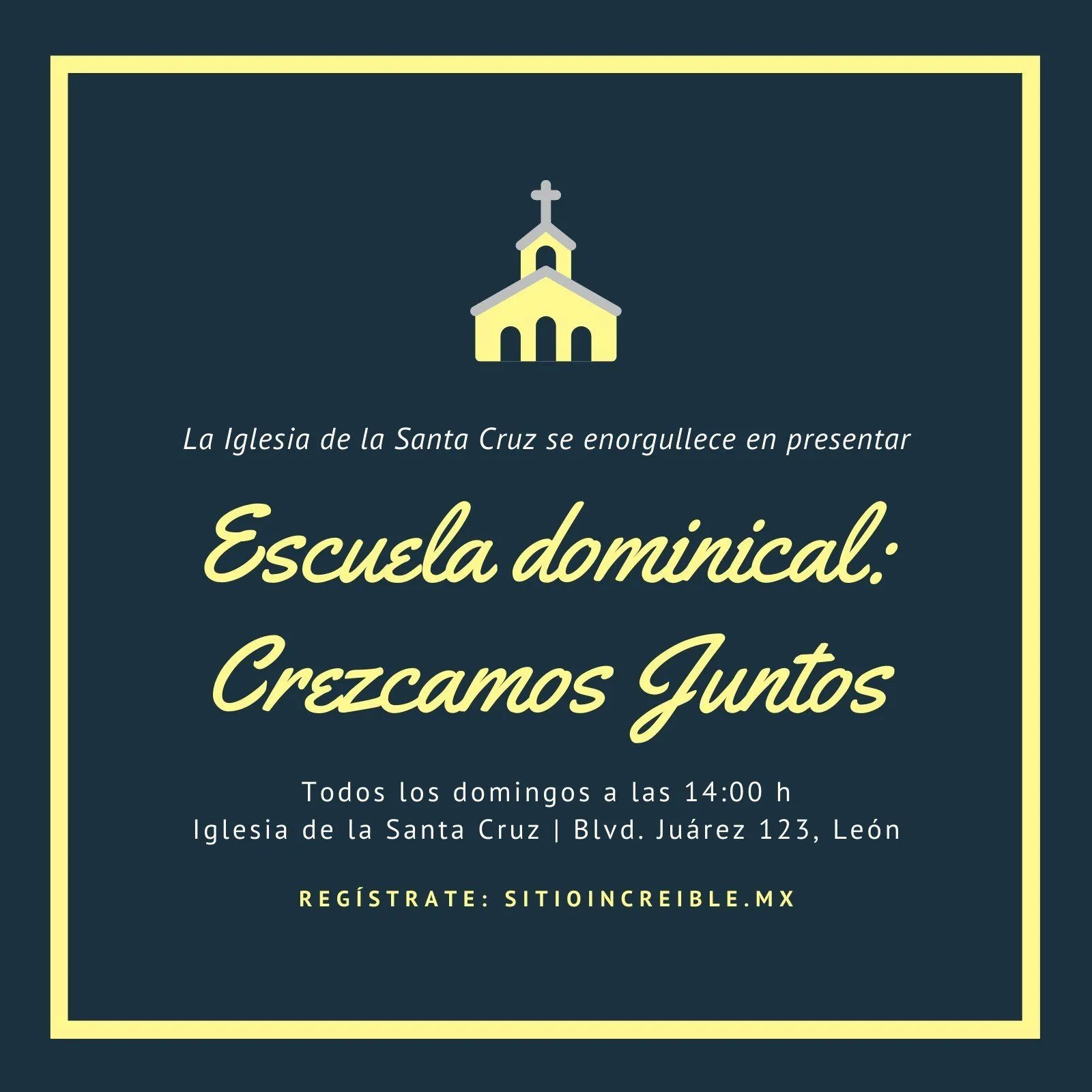Plantillas de invitaciones para iglesias gratis | Canva Plantillas de invitaciones para iglesias gratis | Canva