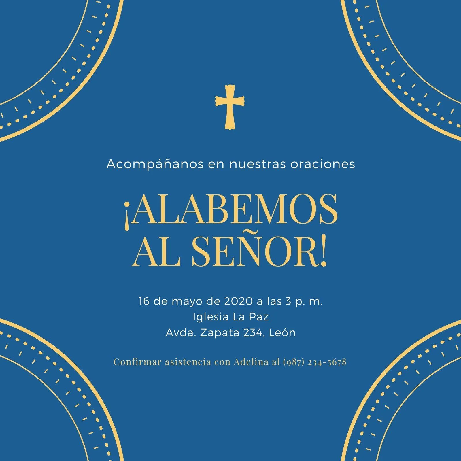 Plantillas de invitaciones para iglesias gratis | Canva Plantillas de invitaciones para iglesias gratis | Canva