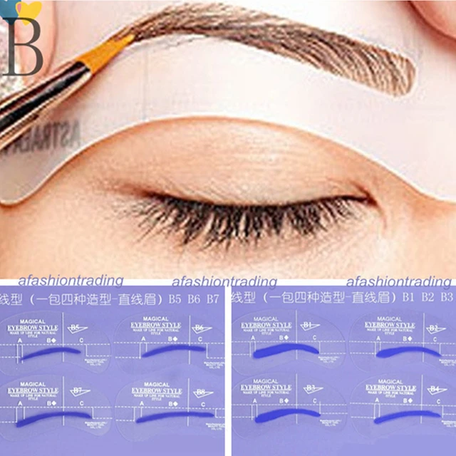 Plantillas De Lápiz Para Cejas Pintadas, Modelo De Plantilla Para Cejas, 8 Estilos B, Piezas - Plantillas Para Las Cejas - AliExpress Plantillas De Lápiz Para Cejas Pintadas, Modelo De Plantilla Para Cejas, 8 Estilos B, Piezas - Plantillas Para Las Cejas - AliExpress