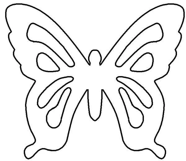 Plantillas de mariposas para imprimir y colorear Plantillas de mariposas para imprimir y colorear