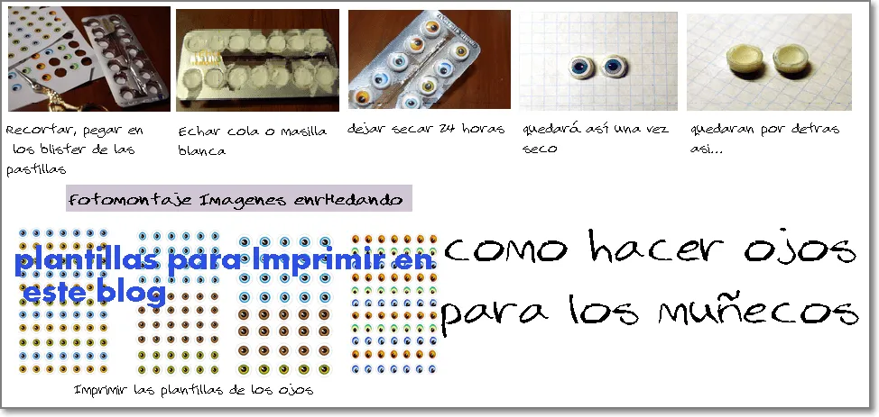 Plantillas de ojos para las muñecas fofucha - Imagui Plantillas de ojos para las muñecas fofucha - Imagui