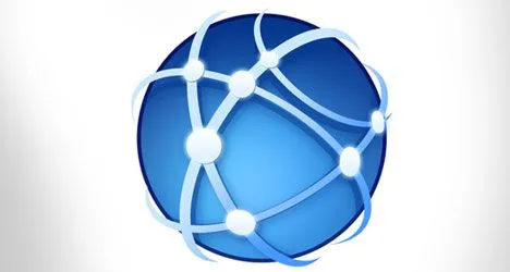 Plantilla globo mundial de comunicaciones PSD | Plantilla