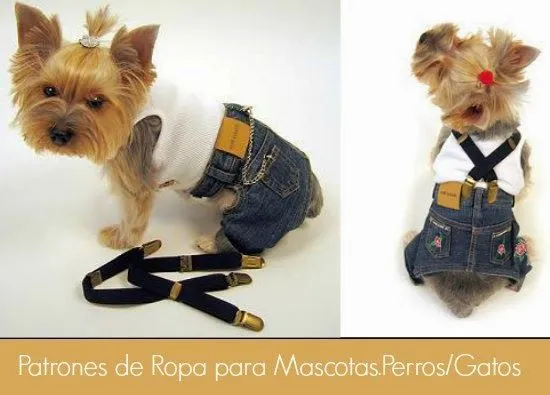 Plantillas y Patrones de Ropa para Mascotas.Perros/Gatos - enrHedando