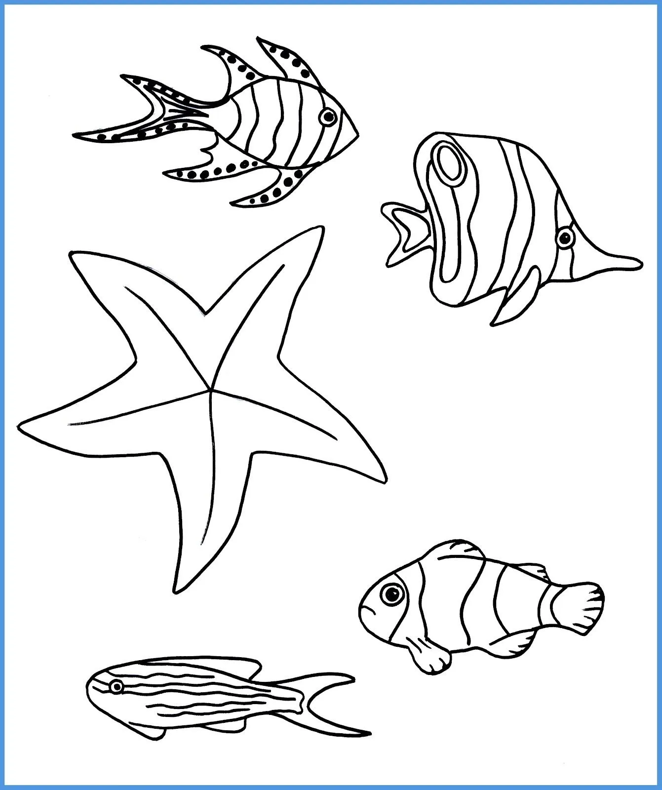 Movil de peces | Manualidades Infantiles