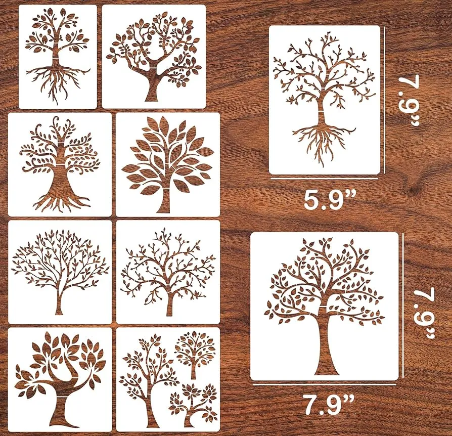 Plantillas de ramas de árbol para pintar plantillas de árbol genealógico, plantillas de plantas naturales para pintar sobre muebles de pared de lona de madera : Amazon.com.mx: Hogar y Cocina Plantillas de ramas de árbol para pintar plantillas de árbol genealógico, plantillas de plantas naturales para pintar sobre muebles de pared de lona de madera : Amazon.com.mx: Hogar y Cocina