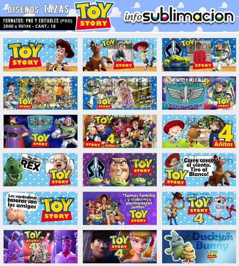 ▷ Plantillas para sublimar tazas de Toy Story | Info Sublimaciòn | Toy story, Tazas, Separadores cristianos ▷ Plantillas para sublimar tazas de Toy Story | Info Sublimaciòn | Toy story, Tazas, Separadores cristianos