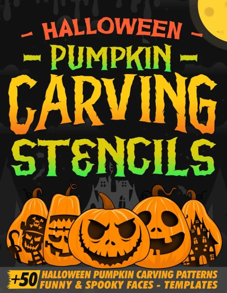 Plantillas para tallar calabazas de Halloween: más 50 calabazas divertidas y espeluznantes patrones y caras – manualidades para niños, adolescentes y adultos : Publishing, Rprod press: Amazon.com.mx: Libros Plantillas para tallar calabazas de Halloween: más 50 calabazas divertidas y espeluznantes patrones y caras – manualidades para niños, adolescentes y adultos : Publishing, Rprod press: Amazon.com.mx: Libros