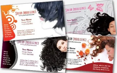 Plantillas de tarjetas de presentación para peluquerías, spas y ... Plantillas de tarjetas de presentación para peluquerías, spas y ...