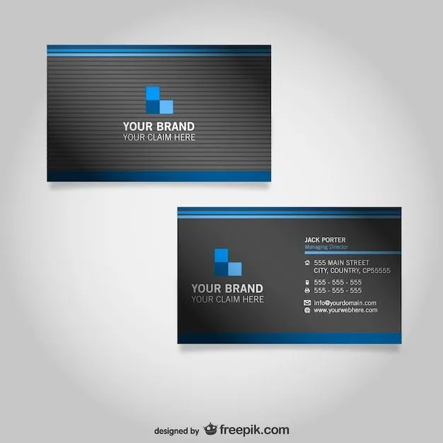 Plantillas de tarjetas de visita | Descargar Vectores gratis Plantillas de tarjetas de visita | Descargar Vectores gratis
