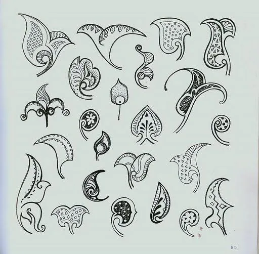 Plantillas de Tatuajes para Manos y Pies con Henna. - enrHedando Plantillas de Tatuajes para Manos y Pies con Henna. - enrHedando