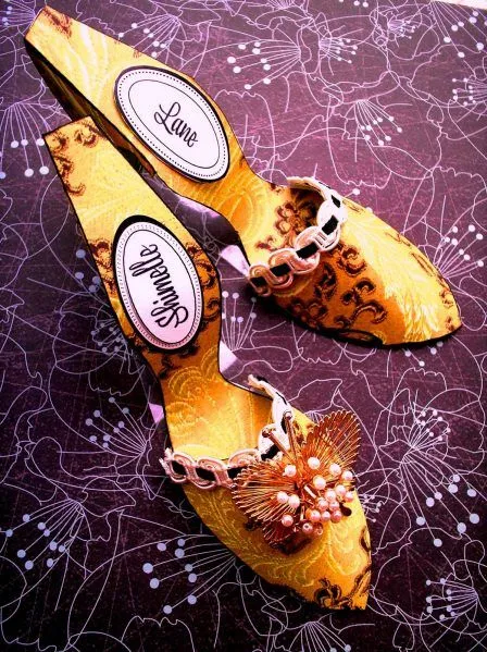 Tutorial para hacer zapatos de papel, 2 plantillas diferentes ...