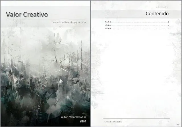 Plantillas para word valor creativo - Imagui Plantillas para word valor creativo - Imagui