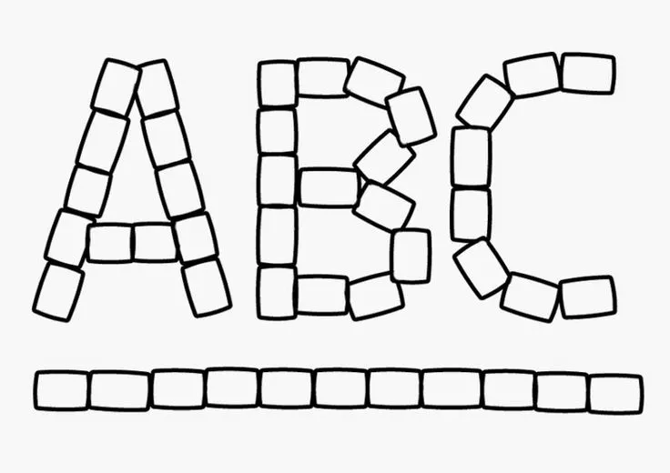 Plantillas+Playmais_Letras ABC | Moldes de Manualidadesconmishijas ...