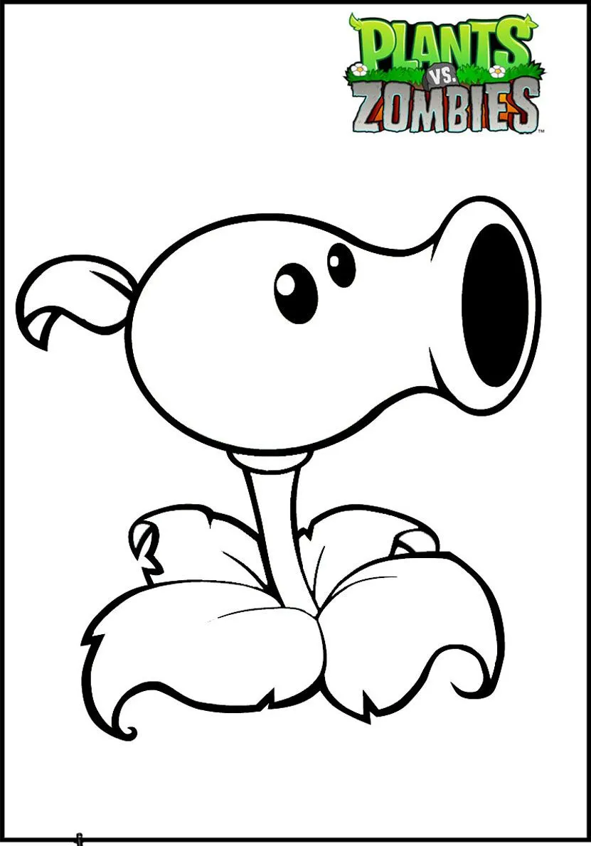 Plants vs Zombie páginas para colorear para imprimir - Plantas contra Zombies - Just Color Niños : Dibujos para colorear para niños Plants vs Zombie páginas para colorear para imprimir - Plantas contra Zombies - Just Color Niños : Dibujos para colorear para niños