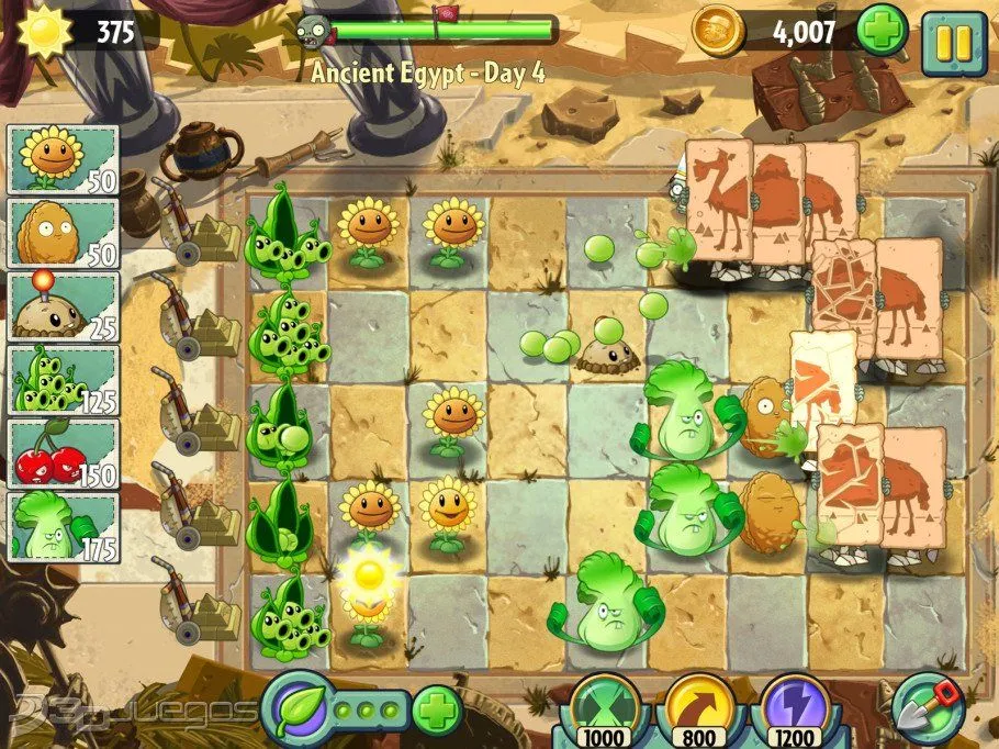 Plants vs Zombies 2 (Análisis iPhone) "8,4 Muy Bueno" - 3DJuegos Plants vs Zombies 2 (Análisis iPhone) "8,4 Muy Bueno" - 3DJuegos