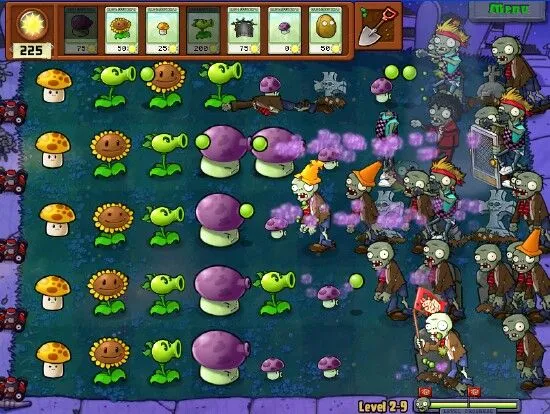 Tema: Juego Plants vs Zombies