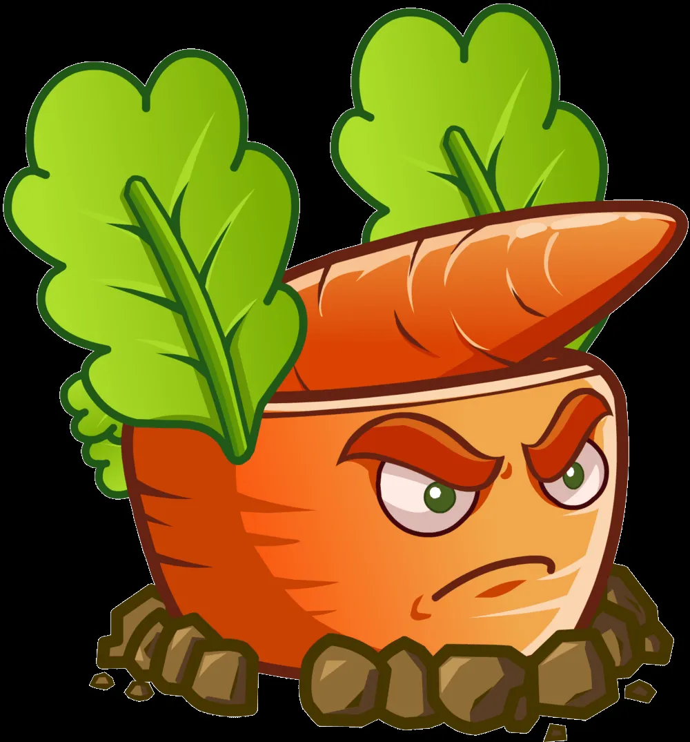 Plants vs Zombies 2 Carrot Rocket Launcher by illustation16 on ...