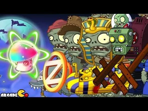 Plants Vs Zombies 2 Dark Ages: All GARGANTUAR Fight HYPNO-SHROOM ... Plants Vs Zombies 2 Dark Ages: All GARGANTUAR Fight HYPNO-SHROOM ...