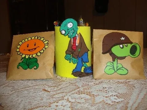 Plants vs Zombies / Dulcero para cumpleaños - YouTube