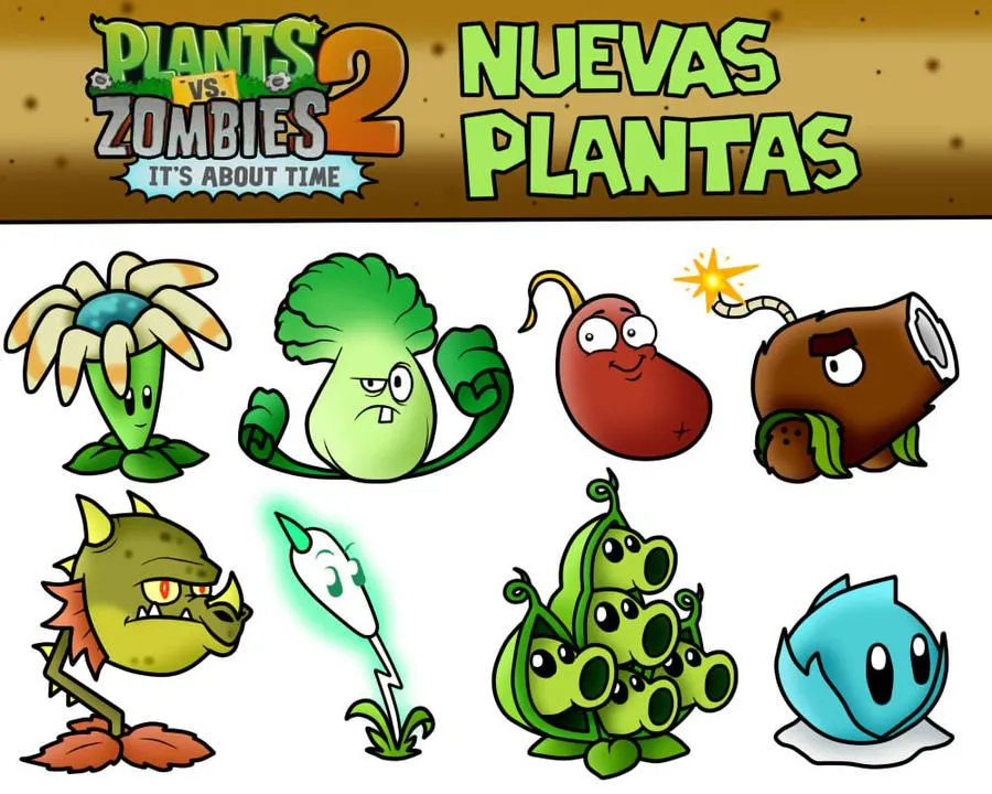 Plants vs Zombies 2 It's About Time New Plants by SuperLakitu on ... Plants vs Zombies 2 It's About Time New Plants by SuperLakitu on ...