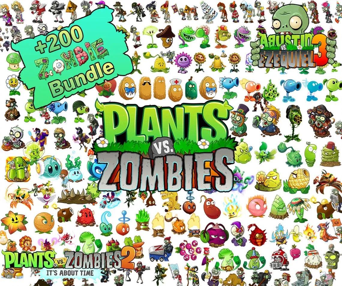 Plants vs. zombies - Etsy México