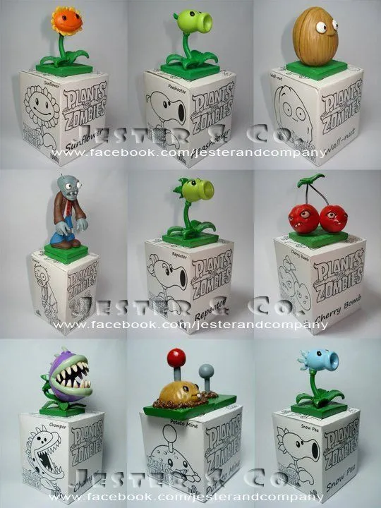 Plants VS ZOMBIES miniatura objetos de colección de juguetes ... Plants VS ZOMBIES miniatura objetos de colección de juguetes ...