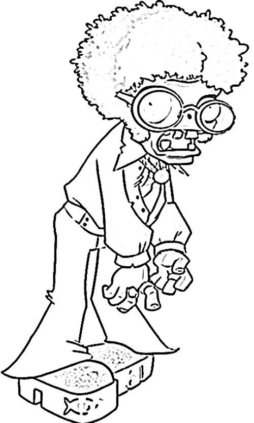Plants vs Zombie Coloring Page | Jay's birthday party ideas ...