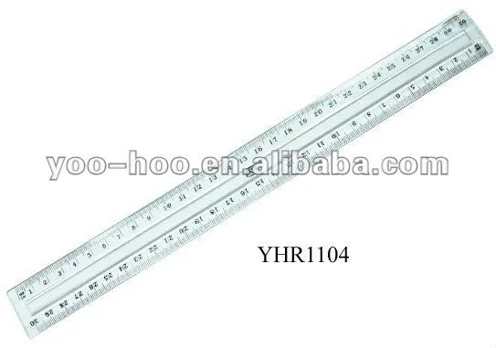 De plástico transparente 30 cm gobernante YHR1104-Reglas ...