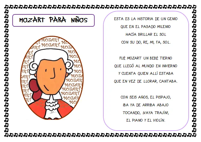 Plastificando ilusiones: Conociendo a Mozart