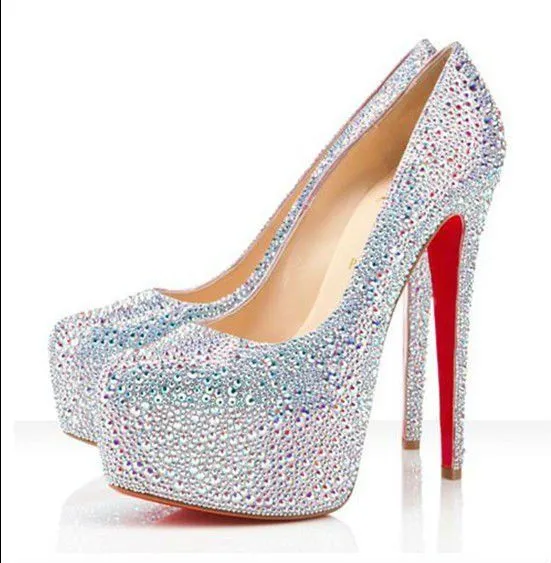 plataforma de doble brillo del cristal de zapatos zapatos de tacón ... plataforma de doble brillo del cristal de zapatos zapatos de tacón ...