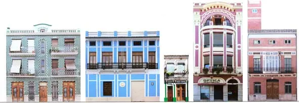 RECORTABLE CON FACHADAS DE CASAS PARA DECORAR LA CIUDAD DE NUESTRA ... RECORTABLE CON FACHADAS DE CASAS PARA DECORAR LA CIUDAD DE NUESTRA ...