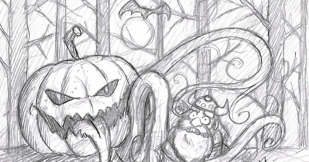 Platero: Caricaturas, Cómics e Ilustraciones: DIBUJO A LÁPIZ ESPECIAL HALLOWEEN Platero: Caricaturas, Cómics e Ilustraciones: DIBUJO A LÁPIZ ESPECIAL HALLOWEEN