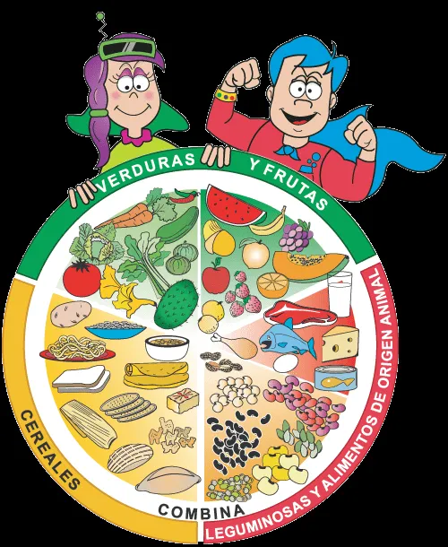 Imagenes para imprimir del plato del buen comer - Imagui Imagenes para imprimir del plato del buen comer - Imagui
