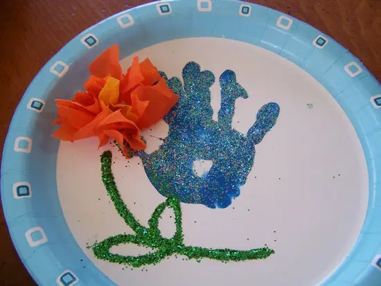 Plato Decorado para Mama | Manualidades Infantiles Plato Decorado para Mama | Manualidades Infantiles