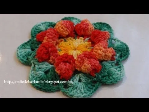 Play Hmoob video on youtube Flor Dália Repolhuda 2 - Passo a Passo ...