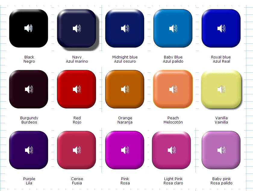 Play in English with us: Un mundo de color