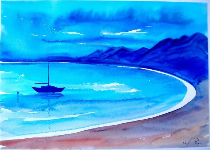 playa azul pipo jost nicolas - Artelista.com
