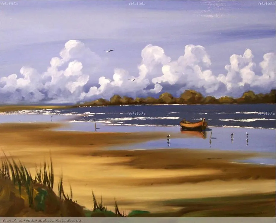 Playa malonado y punta del este alfredo costa buzio - Artelista.