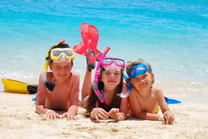 La playa y los niños ¡buena combinación!