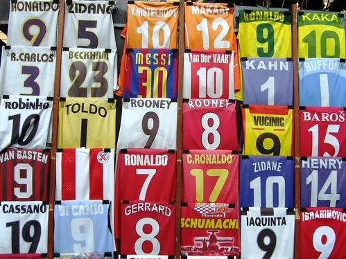 Playeras del futbol | Deporteando