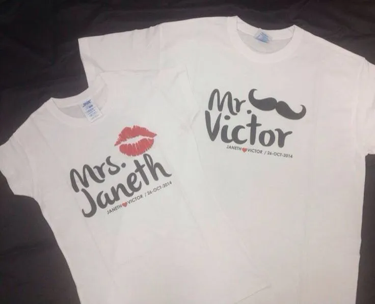 Playeras para novios Cotiza con nosotros www ...