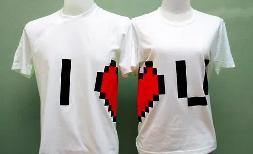 Playeras de pareja I [corazón] U | La Guarida Geek