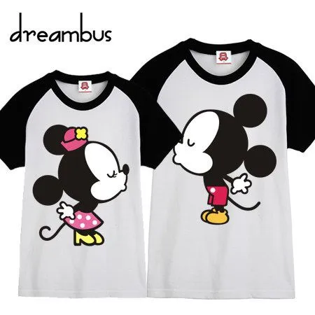 Playeras para parejas Mickey Mouse - Imagui