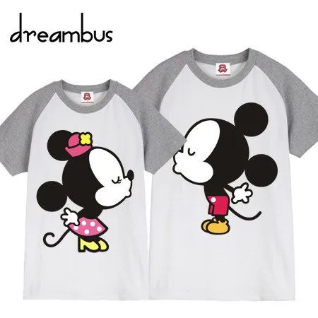 Playeras para parejas Mickey Mouse - Imagui