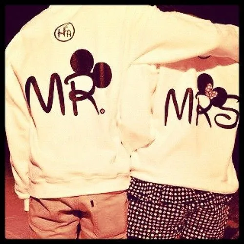 Playeras de Mickey Mouse para novios - Imagui