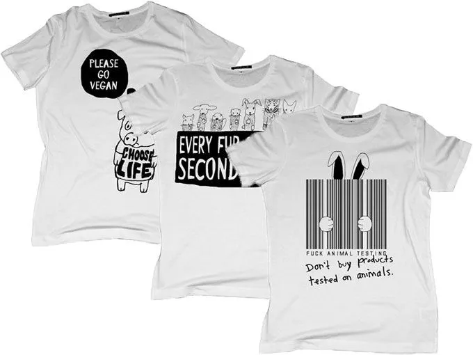 Playeras y sudaderas de PETA con un mensaje positivo | ActitudFEM Playeras y sudaderas de PETA con un mensaje positivo | ActitudFEM