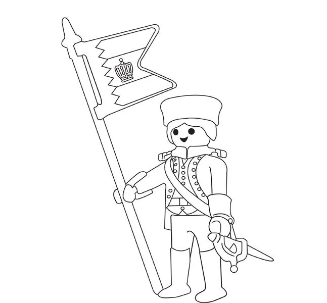 Playmobil para colorear - Imagui