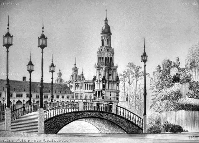 Plaza España, Sevilla juan tichy - Artelista.com Plaza España, Sevilla juan tichy - Artelista.com