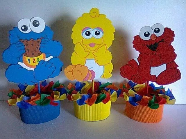 Plaza sésamo | centros de mesa y dulces | Pinterest Plaza sésamo | centros de mesa y dulces | Pinterest